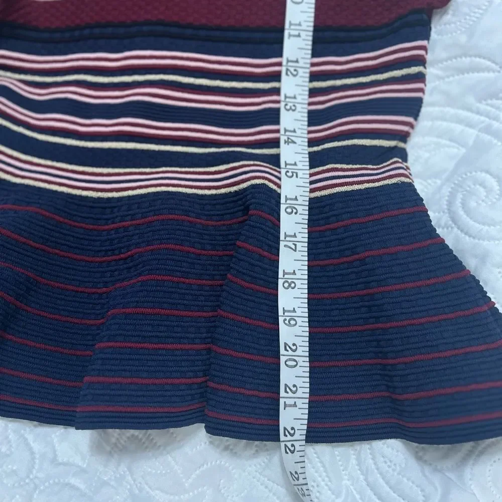Ted Baker London Leytina Stripe Peplum Jumper 1
Stretchy Small - Picture 8 of 14